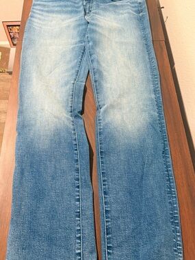 American Eagle Outfitters Men's Light Blue Bootcut Jeans